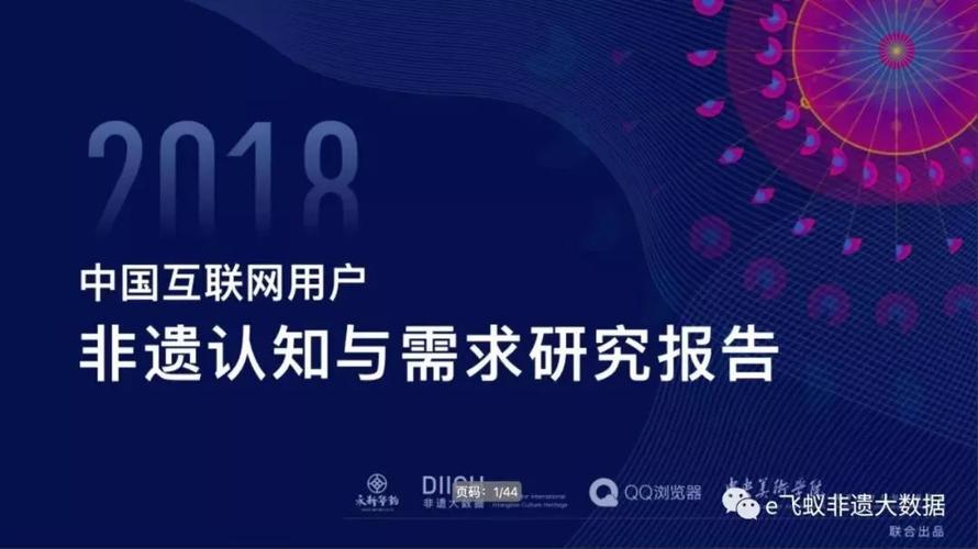 指尖上的傳承 2018中國互聯網用戶非遺認知與數字服務需求報告透視